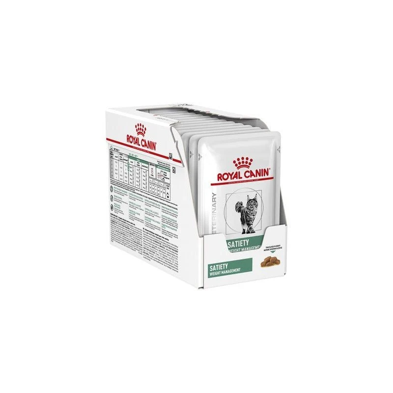 Royal Canin Satiety Weight Management Comida Húmeda para Gatos 12x85g