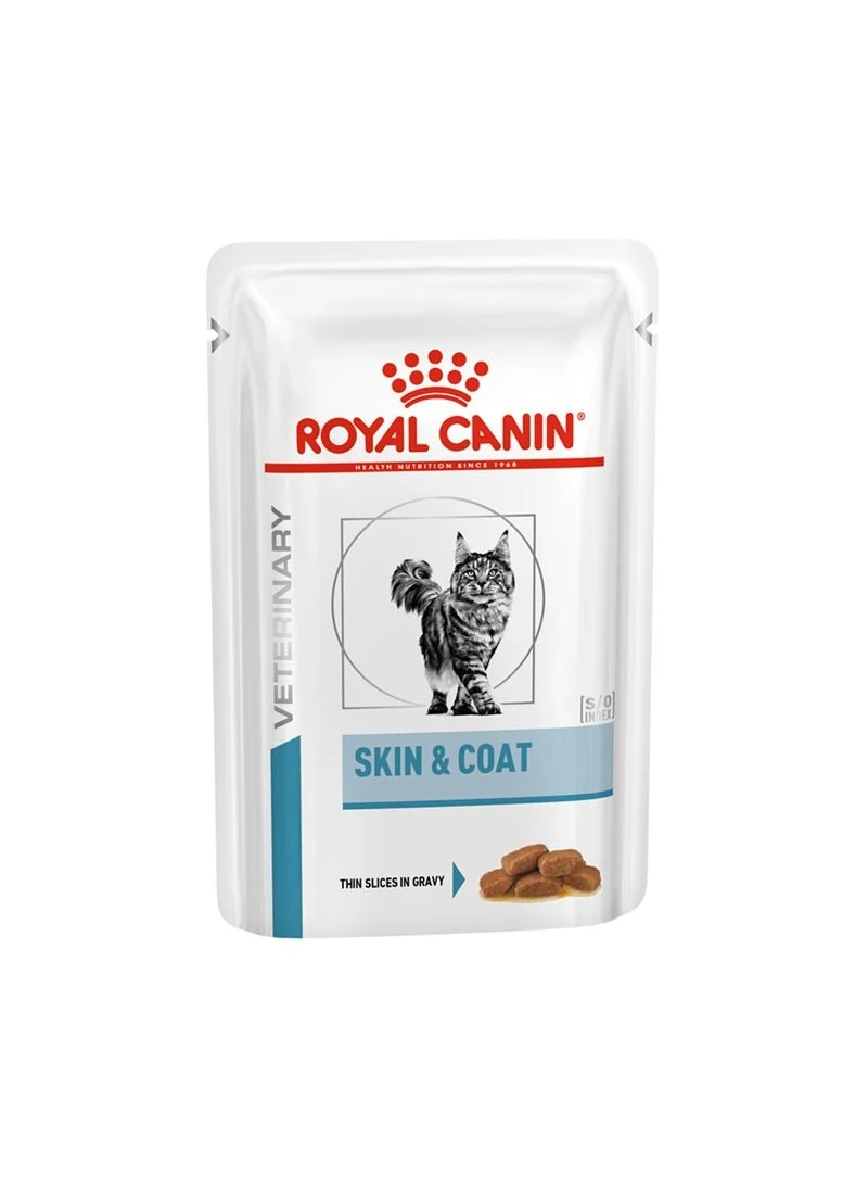 Royal Canin Feline Skin & Coat Salmón Alimento Húmedo 12 und 85g