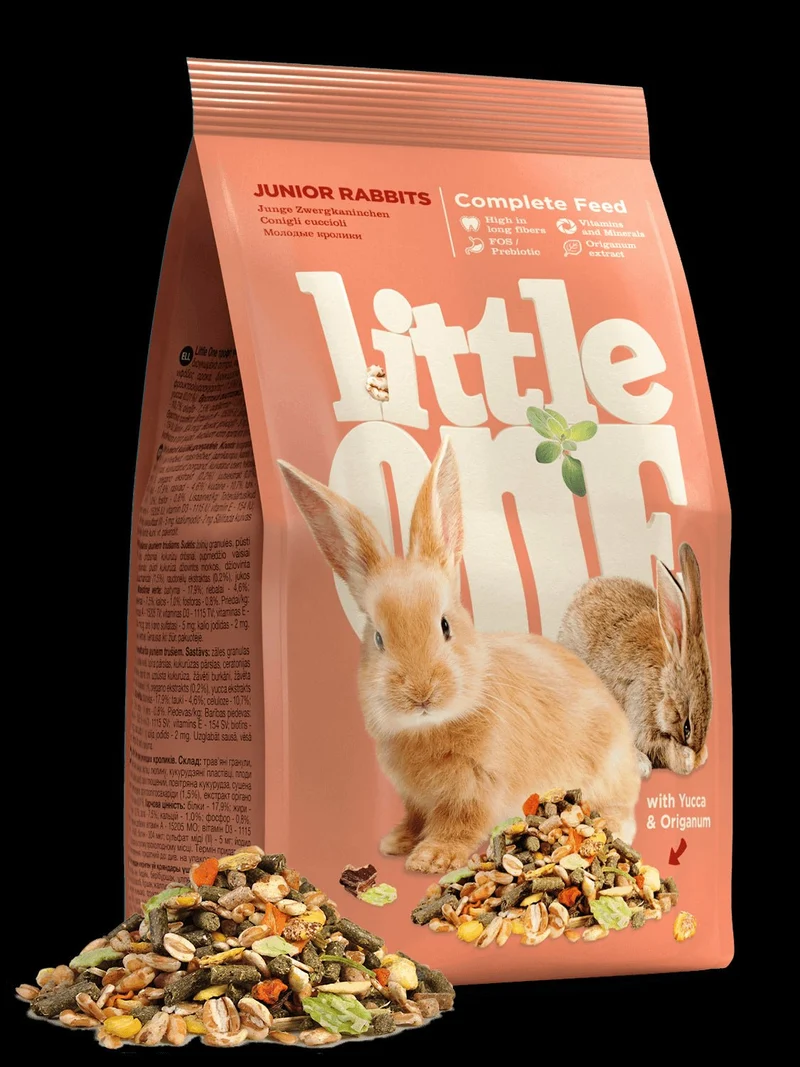 Little One Conejos Junior Pienso Granulado 15kg