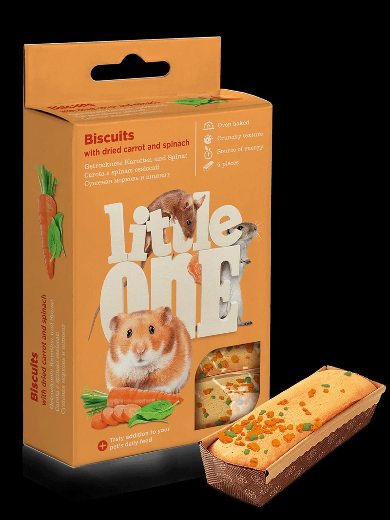 Little One Biskvits Lakomства para Roedores 120g