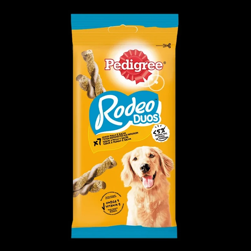 Pedigree Rodeo Duos Snacks Bacon y Pollo 123gx10ud