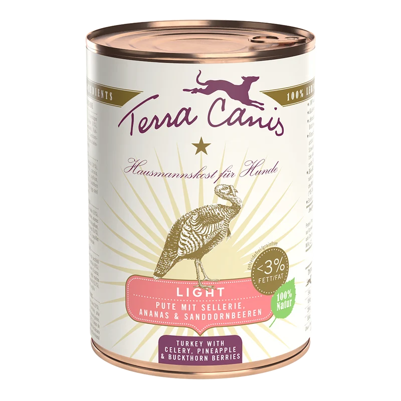 Terra Canis - Pavo, apio y piña