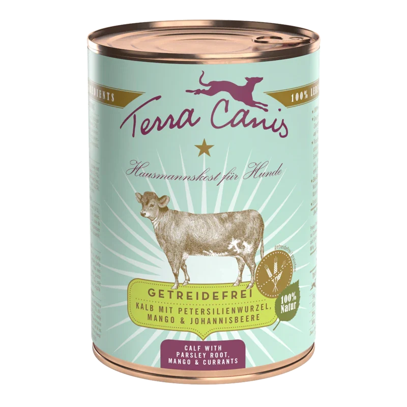 Terra Canis - Ternera con mango y raíz de perejil