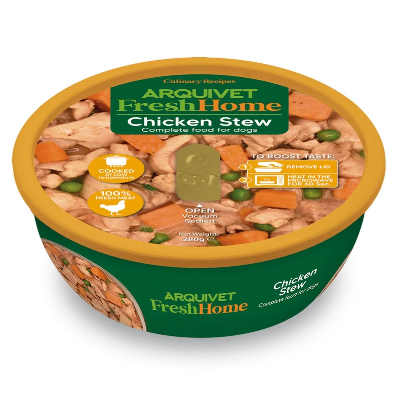 Arquivet Estofado de Pollo Comida Húmeda para Perros – 300 g