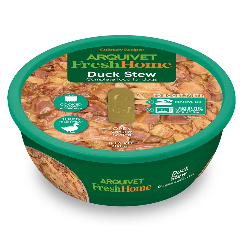Arquivet Estofado de Pato Comida Húmeda para Perros – 300 g
