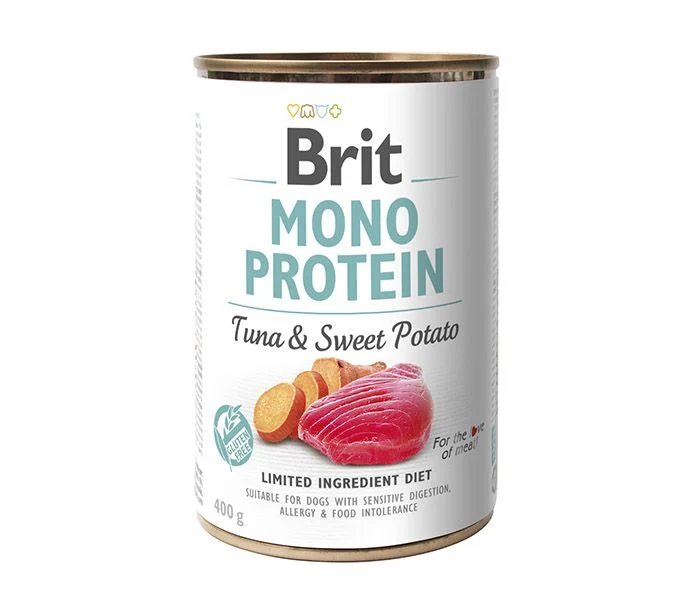 Brit - Lata monoprotéica atún y boniato