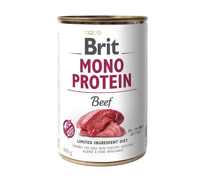 Brit - Lata monoprotéica ternera