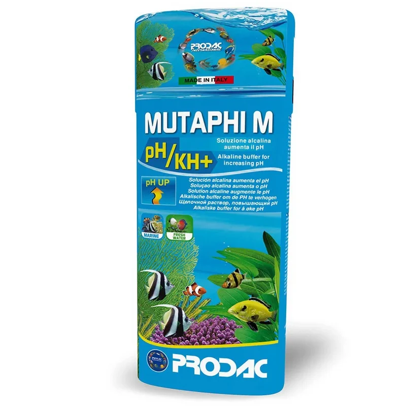 Prodac Mutaphi M 100ml | Controlador de pH y KH para Acuarios de Agua Dulce y Marina