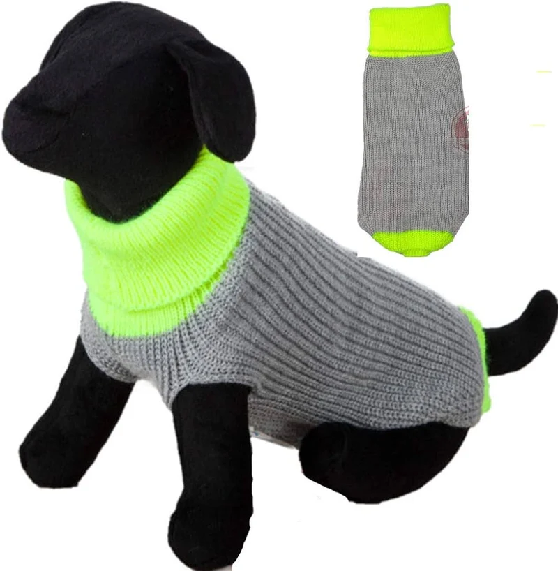 Jersey para perros Arppe Klein Gris y Amarillo Talla XXXL 60cm