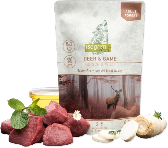 Isegrim - Ciervo, Gamo, aceite de cártamo y hierbas del bosque