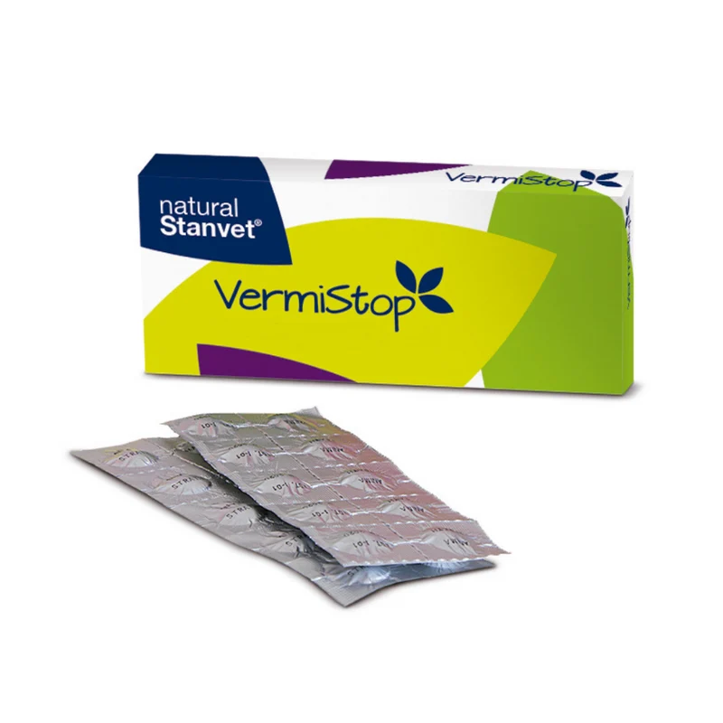 Vermistop antiparasitario interno natural 20 CPD