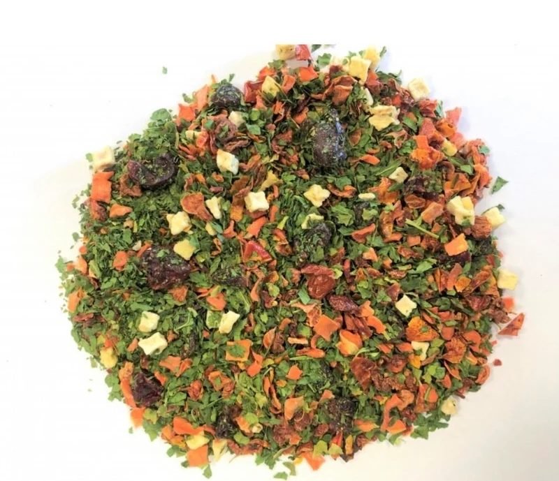 Altudog - Mix de verduras y frutas deshidratadas, 250g