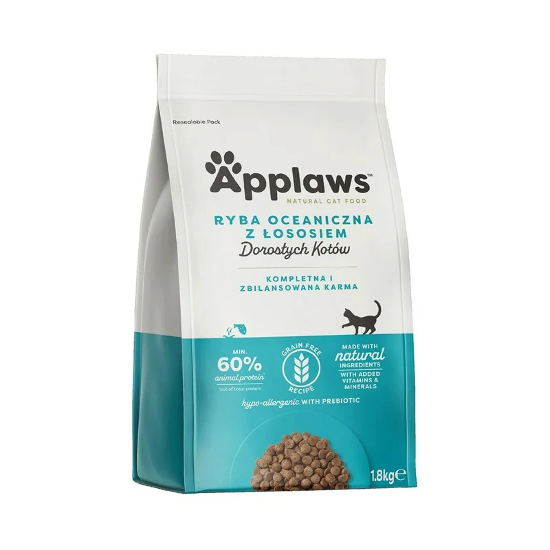 Fodder Applaws Adult Ocean fish with salmon Fish 1,8 kg