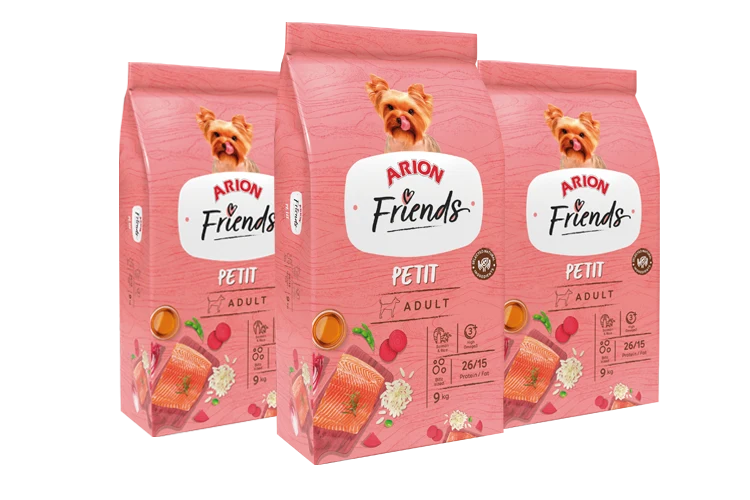 Arion Friends Petit Pienso para Perros Pequeños – 9 kg