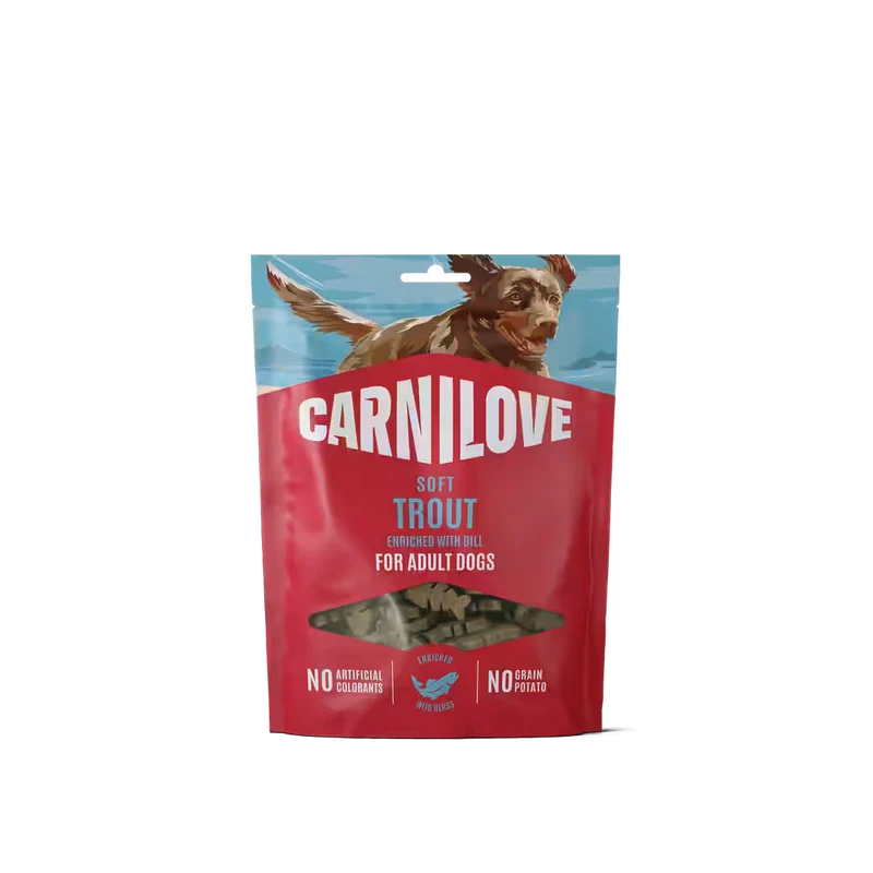 Carnilove Snacks Semihúmedos - Trucha con eneldo