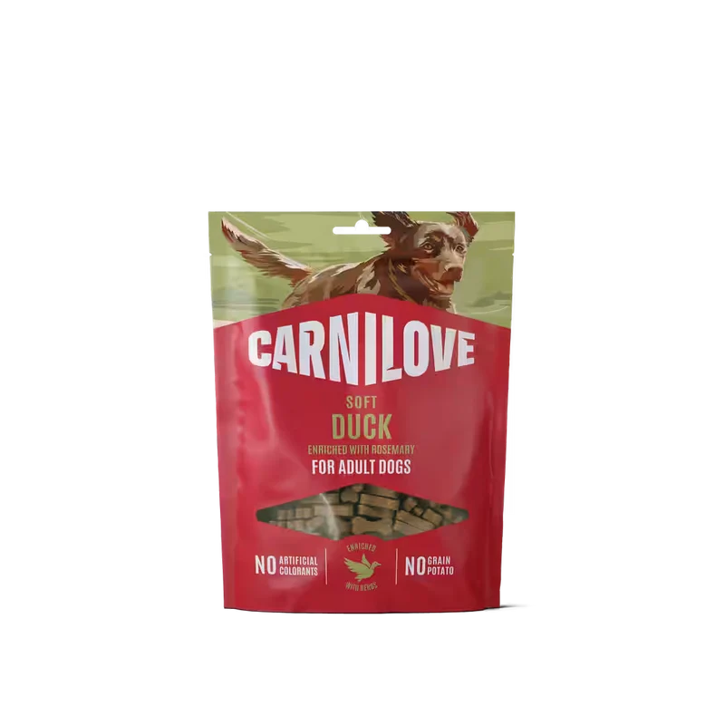 Carnilove Snacks Semihúmedos - Pato con romero