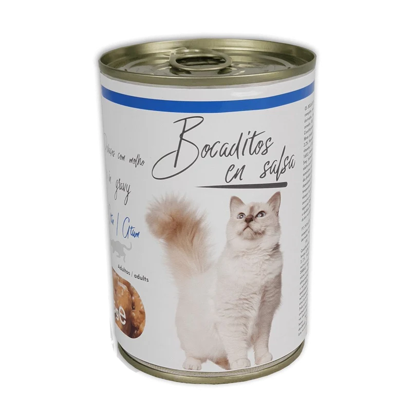 Bocaditos con Carne de Atún para Gatos – 85 g