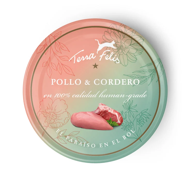 Terra Felis - Pollo Y cordero (sin cereales)