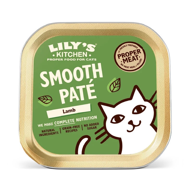 Lily´s Kitchen gato - Smooth paté cordero