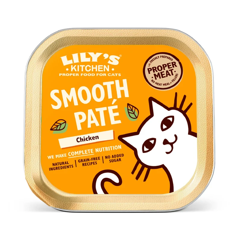 Lily´s Kitchen gato - Smooth paté pollo