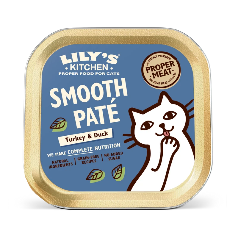 Lily´s Kitchen gato - Smooth paté pavo y pato