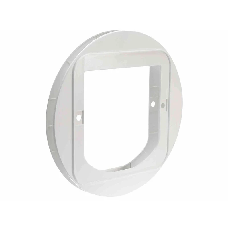 Access door Trixie 70937 White Plastic ø 28,5 cm Puerta simple Cat Flap