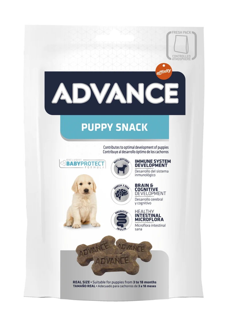 Advance Puppy Snack para Cachorros – Snacks para el Desarrollo (150g)