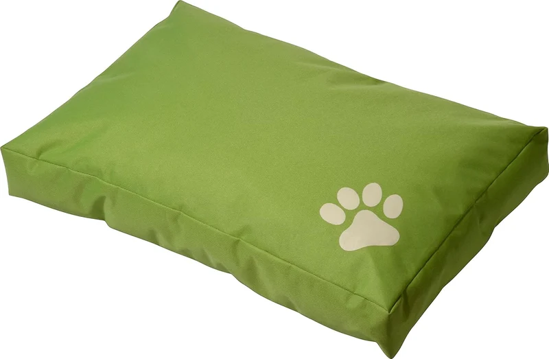 Cama para Perros Pequeños con Estampado de Huellas 58x38cm – Resistente al agua y lavable
