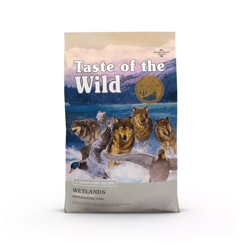 Taste Canine Adult Wetlands Pato Codorniz Granulado 5,6Kg