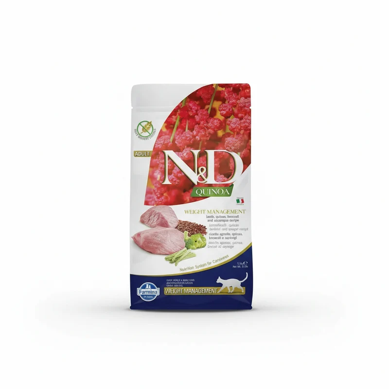Farmina N&D Quinoa Control de Peso Alimento seco para gatos 1,5Kg