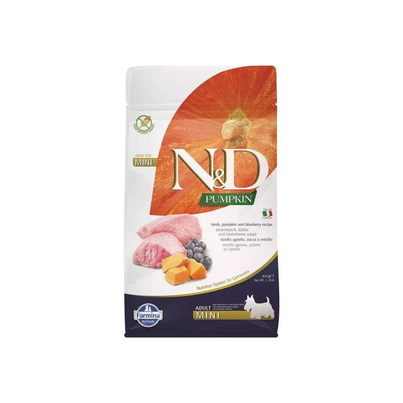 Farmina N&D Pumpkin Mini Cordero Piensos Secos 800g