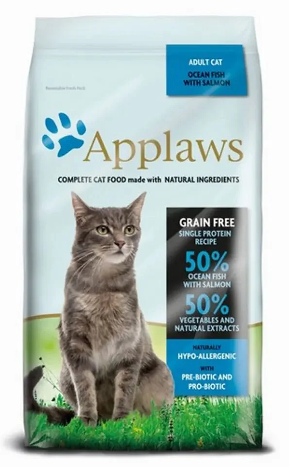 Applaws Cat Pescado y Salmón Alimento Seco 6kg