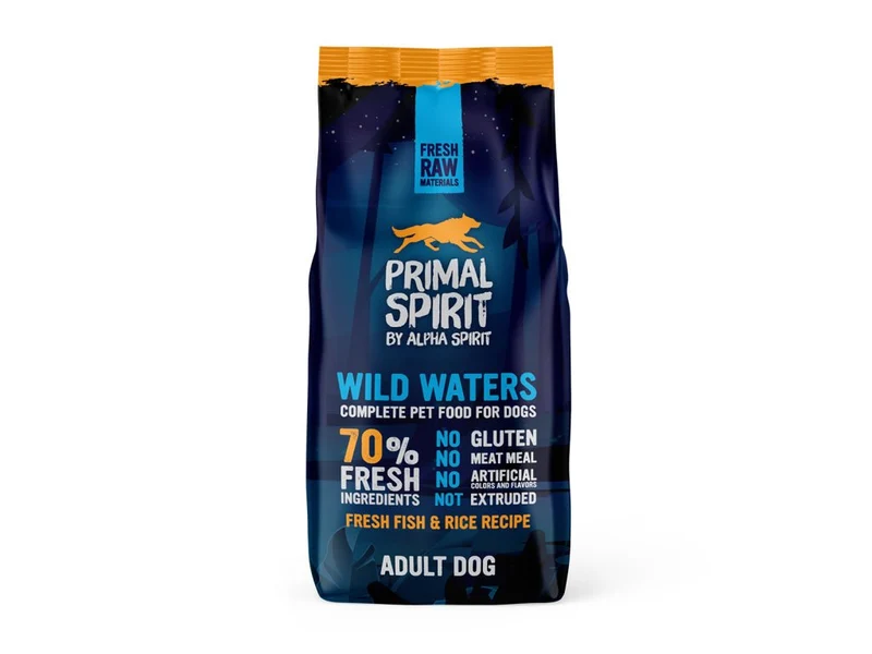 Alpha Spirit Canine Primal 70% Wild Waters Pienso Seco para Perros 12kg