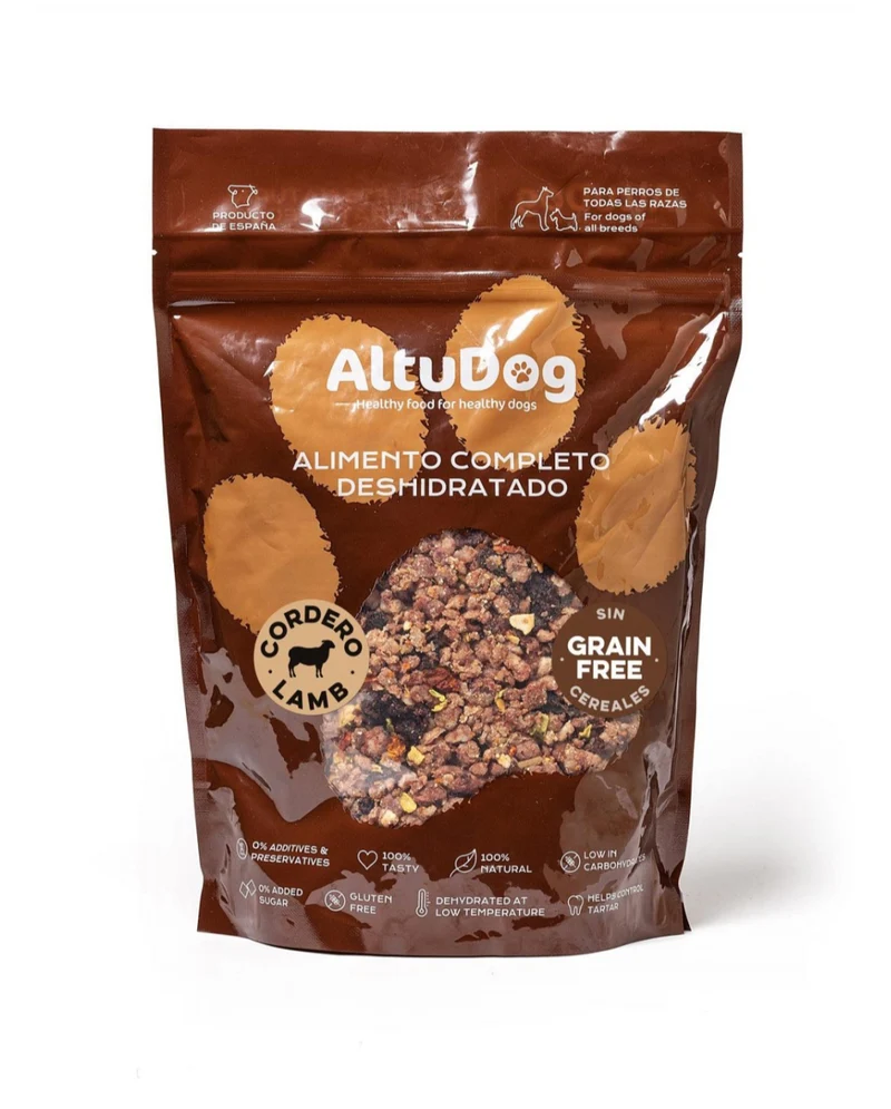 Altudog - Comida deshidratada de cordero SIN CEREALES
