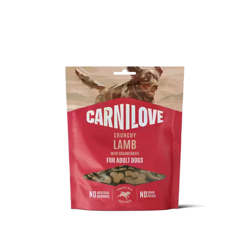Carnilove Snacks Crunchy - Cordero con arándanos