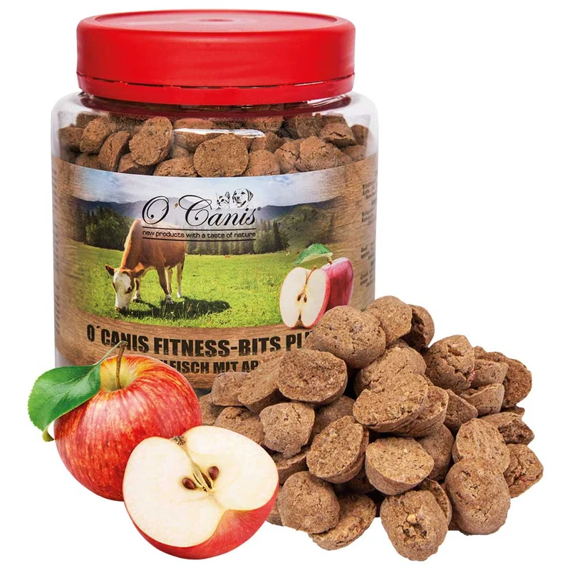 O´Canis - Snacks de ternera con manzana 300g