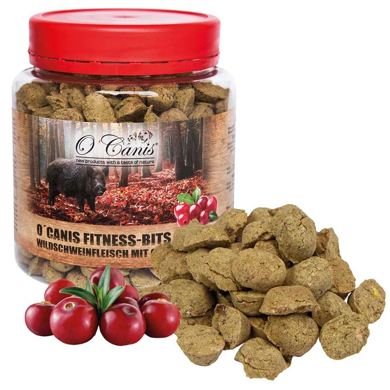 O´Canis - Snacks de jabalí con arándanos 300g