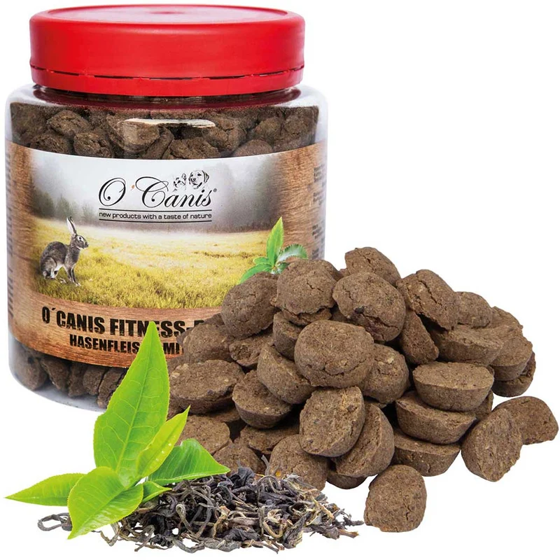 O´Canis - Snacks de conejo con té verde 300g