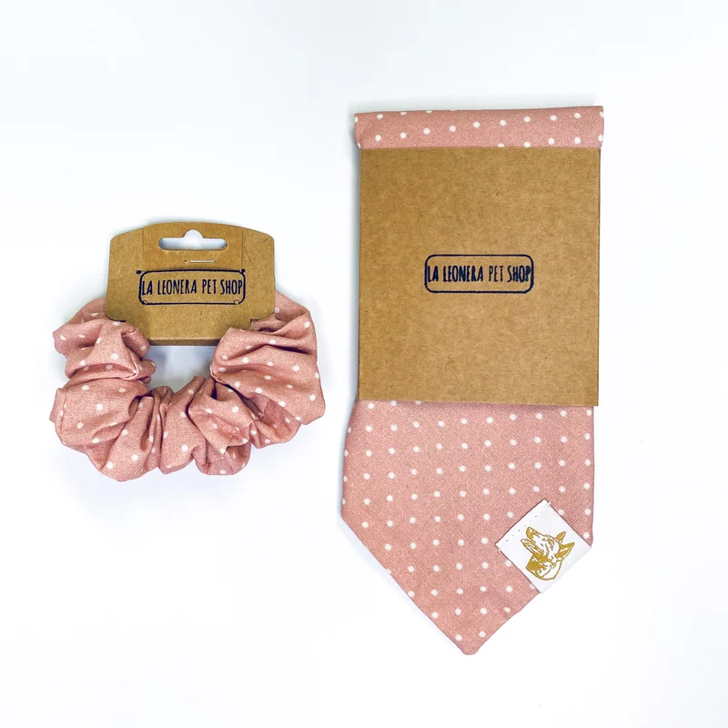 Pack Bandana + coletero Polka - La Leonera