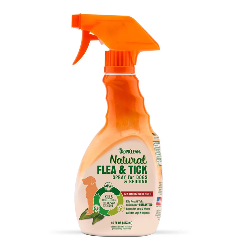 Tropiclean - Spray Antiparasitario mascotas y hogar 946ml