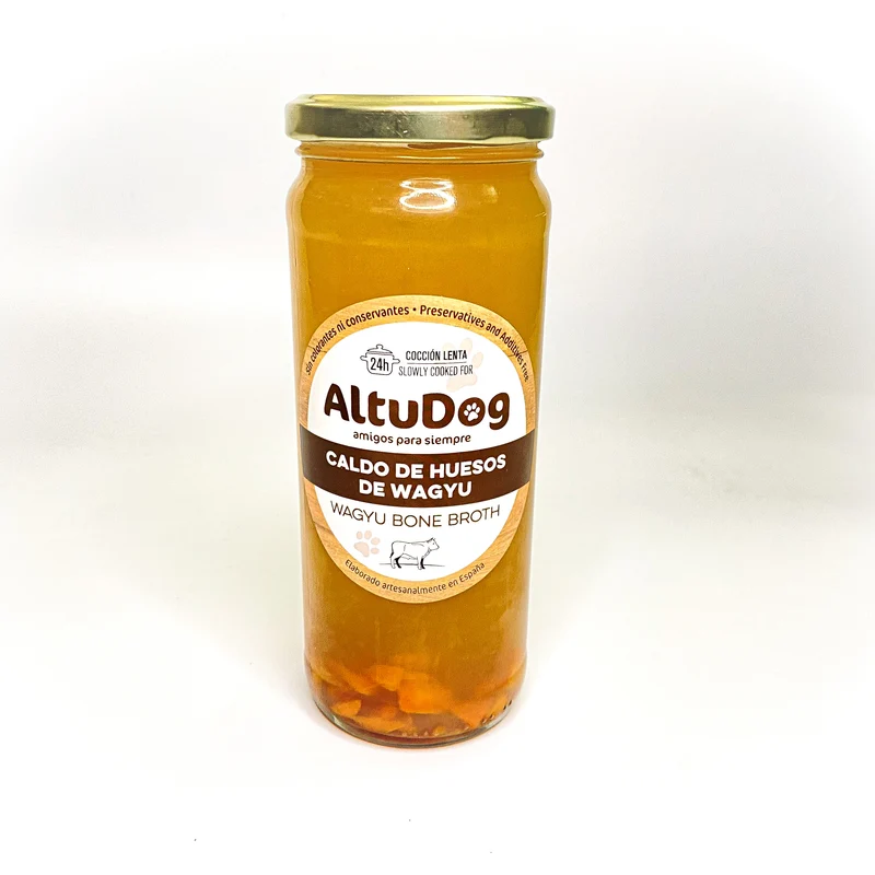 Altudog - Caldo natural de huesos de wagyu 450ml