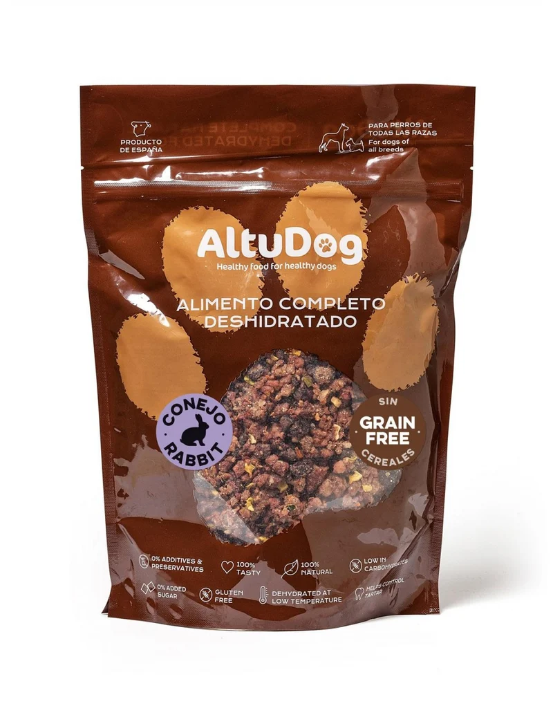 Altudog - Comida deshidratada de conejo SIN CEREALES