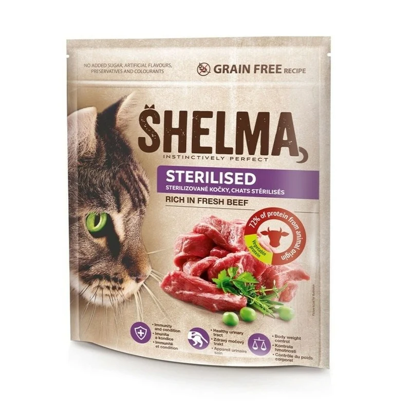 Cat food Shelma Beef 1,4 Kg