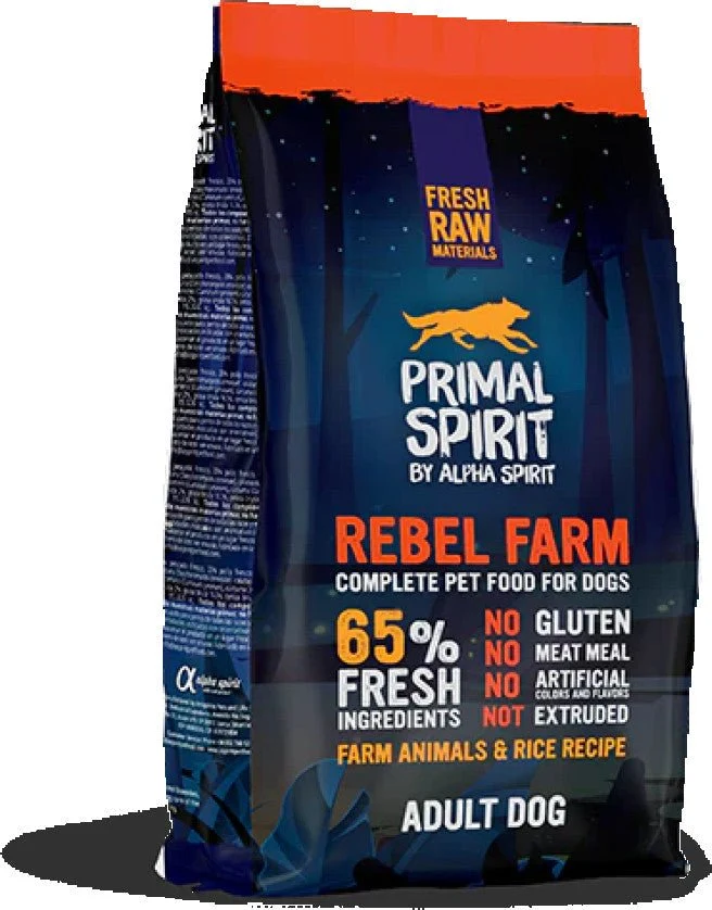 Alpha Spirit Canine Primal 65% Rebel Fram 1Kg