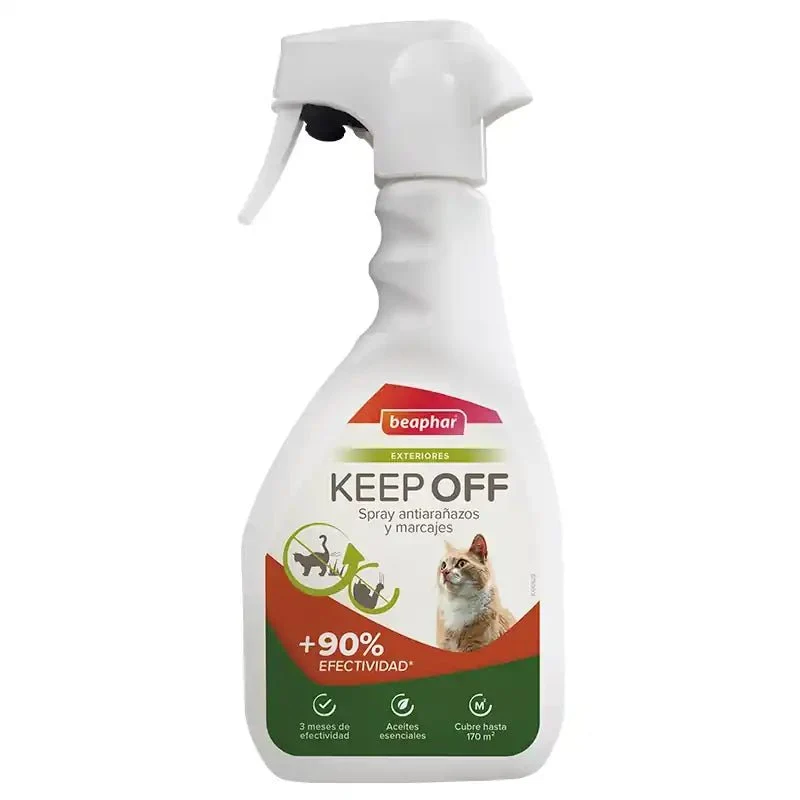 Beaphar Keep Off Spray Exteriores Repelente para Gatos 500ml