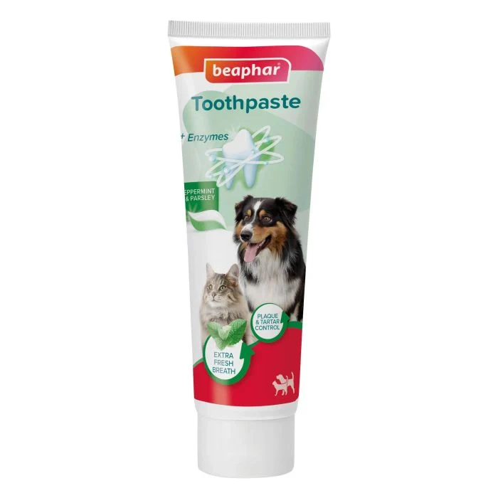 Beaphar Pasta Dental Menta y Perejil Tubo 100g