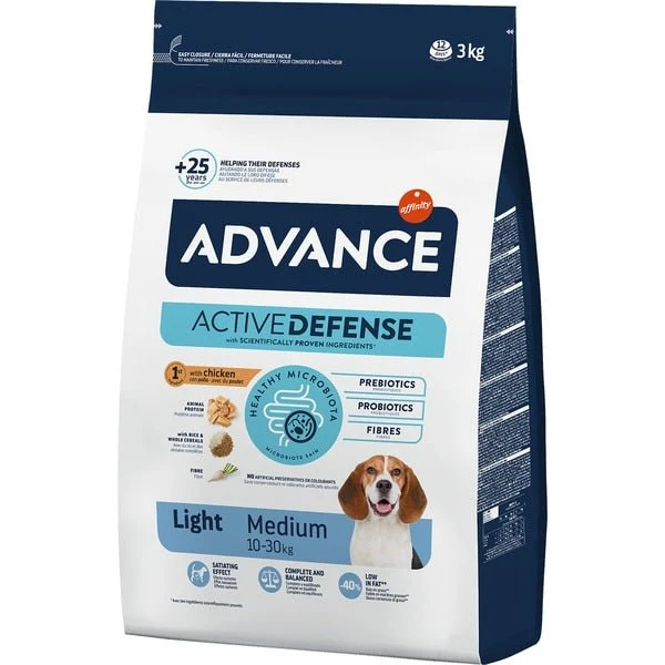 Affinity Advance Canine Adult Light Medium Pollo Seco 3Kg