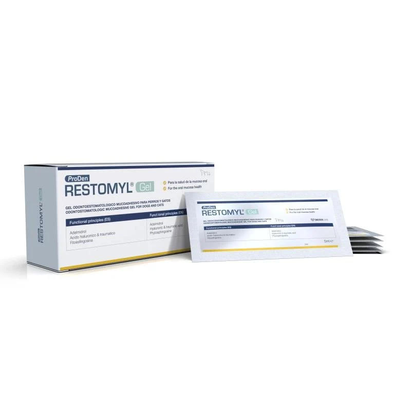 Swedencare Restomyl Gel Oral para Perros y Gatos 10x5ml