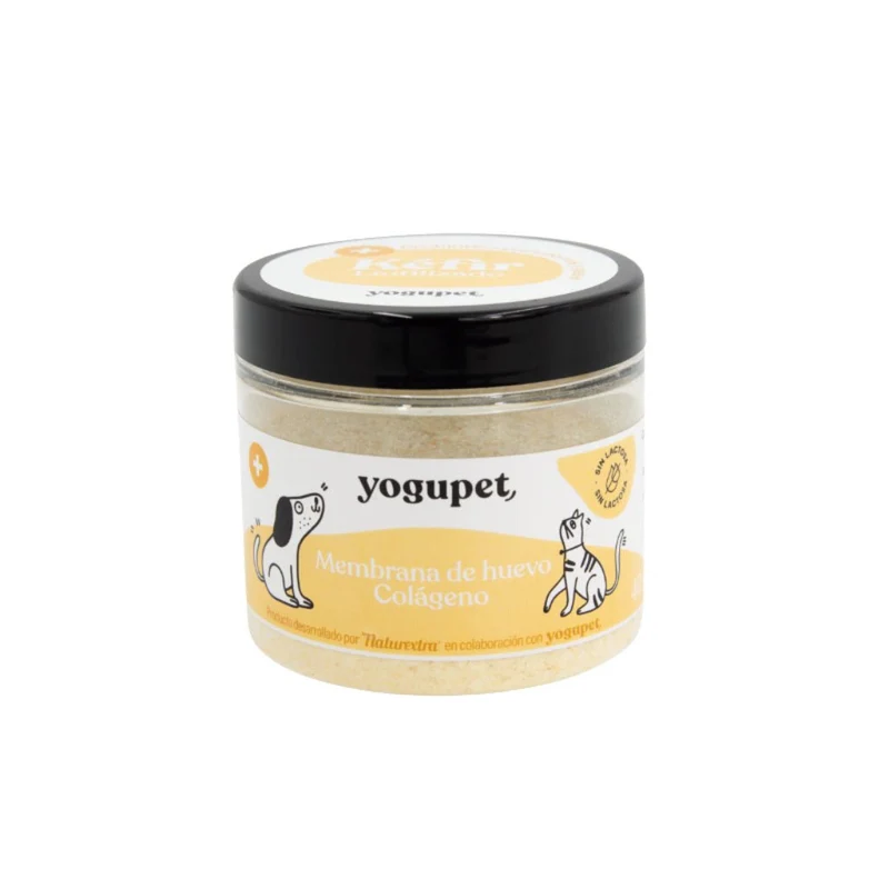 Yogupet Kéfir Liofilizado con Huevo y Colágeno Suplemento en Polvo 40g