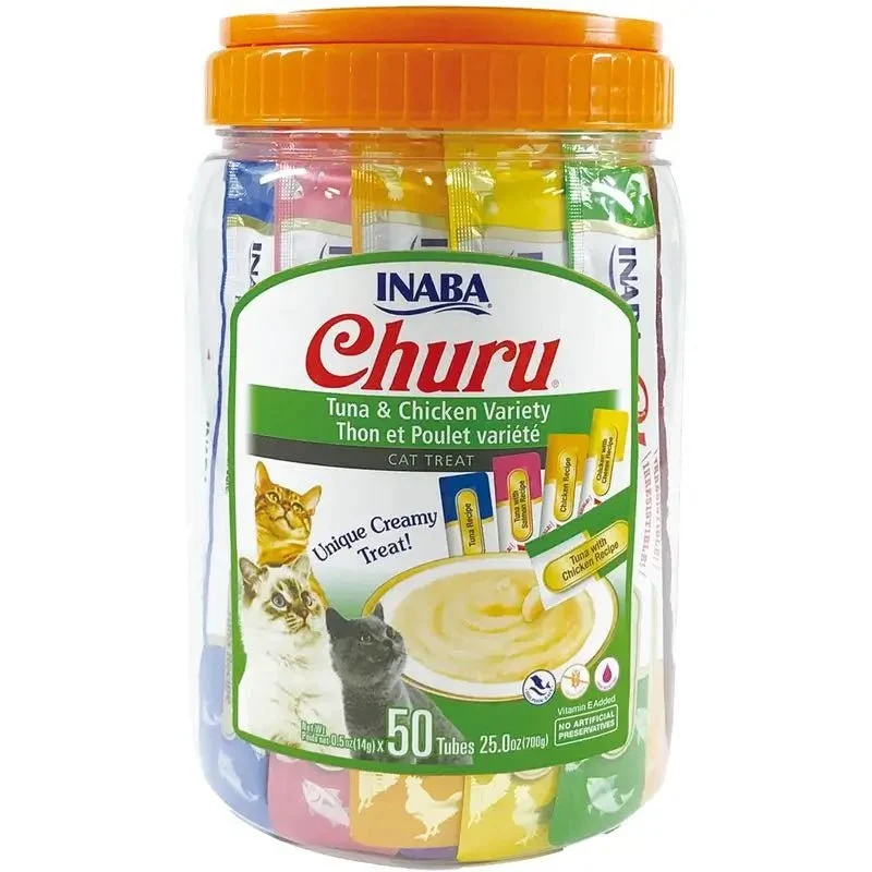 Churu Variedades de Atún con Pollo Alimento Húmedo 700g